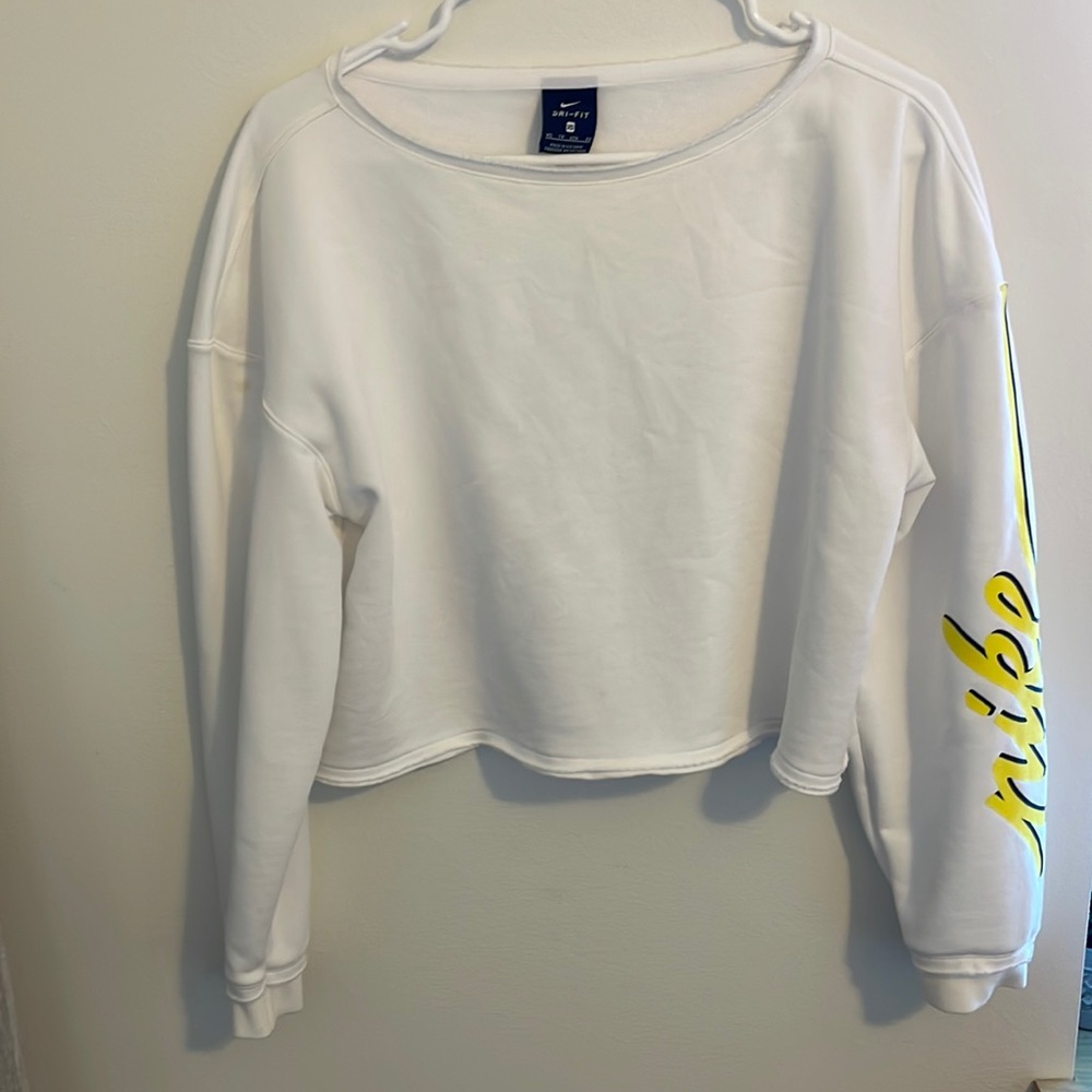 Cropped sweatshirt